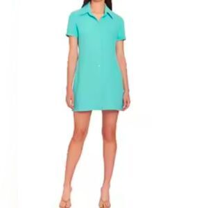 1960s Aqua Mod Dress, retro,